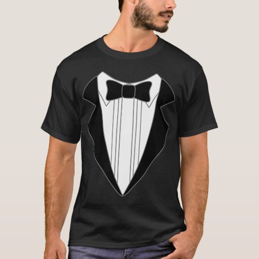 Tuxedo T-shirt (Voorkant)