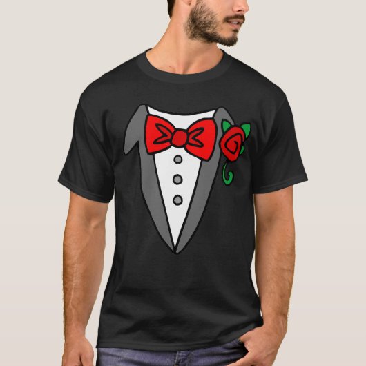 Tuxedo T-shirt (Voorkant)