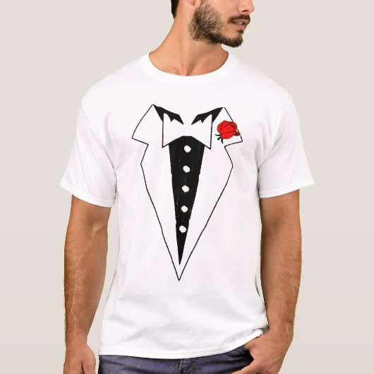 tuxedo t-shirt (Voorkant)