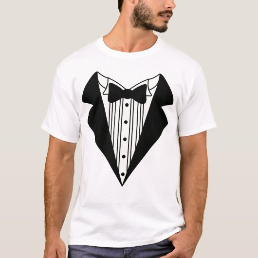 Tuxedo t shirt (Voorkant)