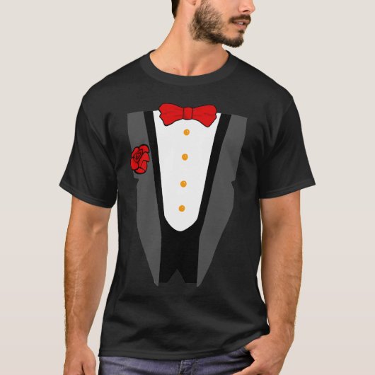 Tuxedo T-shirt (Voorkant)