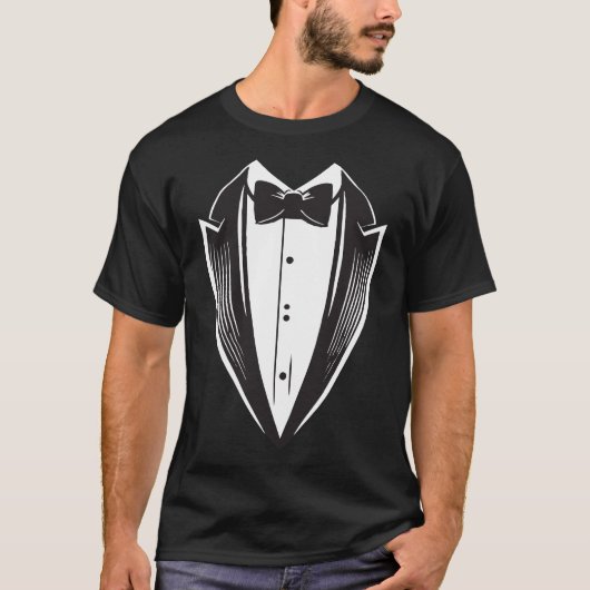 Tuxedo T-shirt (Voorkant)