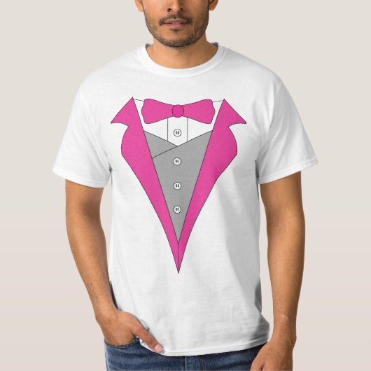 Tuxedo T-shirt 4 (Voorkant)