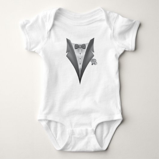 Tuxedo T-shirt met speciale afdruk (Voorkant)