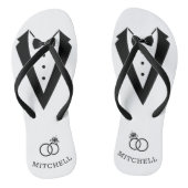 Tuxedo-Teenslippers Teenslippers (Voetbed)