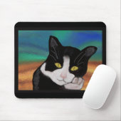 Tuxedo the Cat Mousepad Muismat (Met muis)