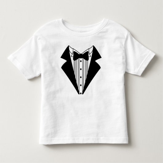 Tuxedo Toddler T-shirt (Voorkant)