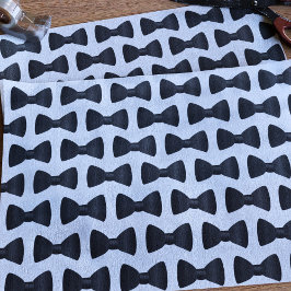 Tuxedo Trouwdas Patroon Tissuepapier