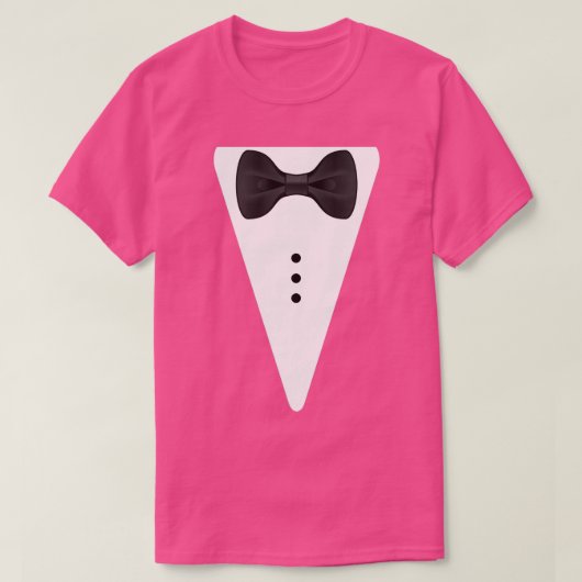 Tuxedo Tux T-shirt (Design voorkant)
