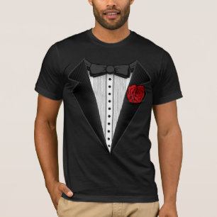 tuxedo tux T shirt. klastig. T-shirt