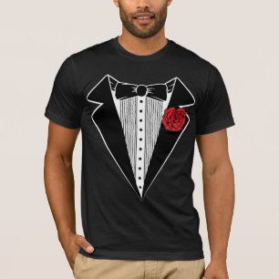 tuxedo tux T shirt. klastig. T-shirt