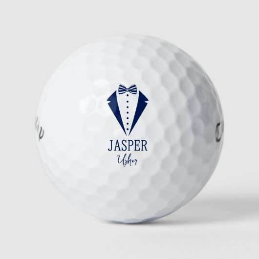 Tuxedo Usher Golfballen (Voorkant)