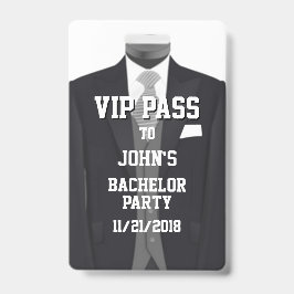 Tuxedo Verlovingsfeest VIP-badge Badge