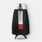 Tuxedo voor Huwelijk Bruidsjonker Fleskoeler Flesjeskoeler (Achterkant)