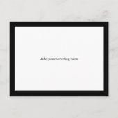 Tuxedo vrijgezellenfeest jongens avond uit uitnodiging briefkaart (Achterkant)