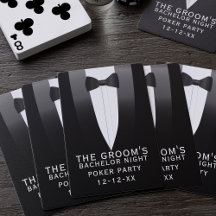 Tuxedo Wedding Bachelor Party Groomsmen Favor