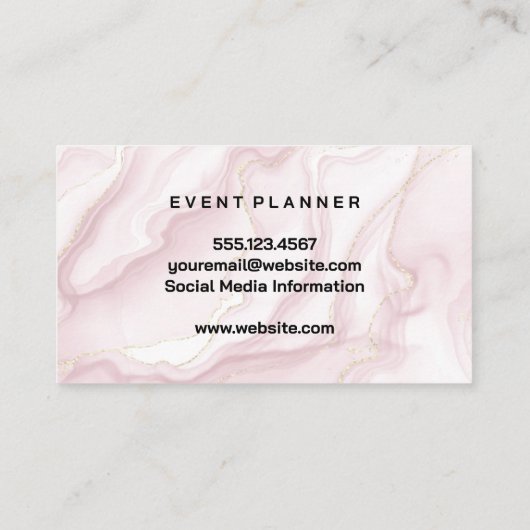 Tuxedo wijnglas Logo | Catering Evenementen Visitekaartje (Achterkant)