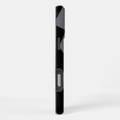 Tuxedo zwart Stropdas gepersonaliseerd iPhone Hoesje (Rechterkant)