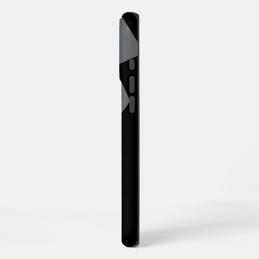 Tuxedo zwart Stropdas gepersonaliseerd iPhone Hoesje (Linkerkant)