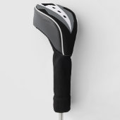 Tuxedo zwart Stropdas Vaderdag Golfheadcover (Schuin)
