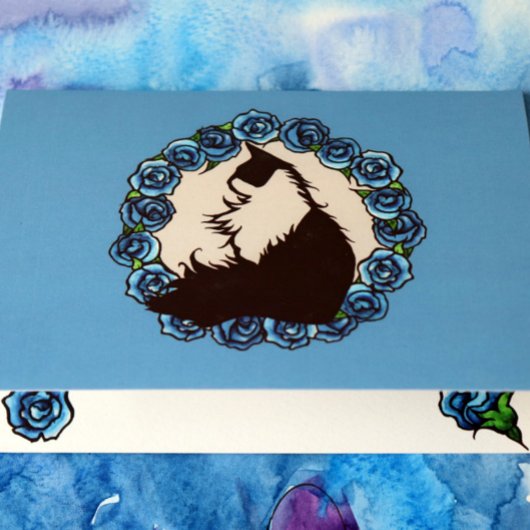 Tuxedokat Lente Kunst Kaart