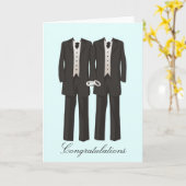 Tuxedos Kaart (Gele Bloem)