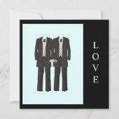 Tuxedos LOVE Kaart (Voorkant)