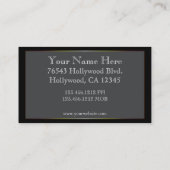 Tuxedos Mannen Formal Draag Visitekaartje (Achterkant)