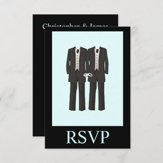 Tuxedo's RSVP (Voorkant / Achterkant)