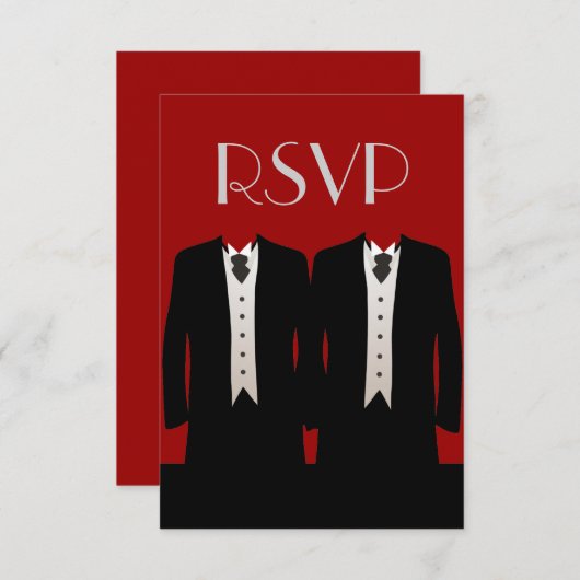 Tuxedo's RSVP (Voorkant / Achterkant)