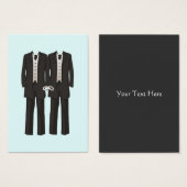 Tuxedos Visitekaartje (Voorkant /achterkant)