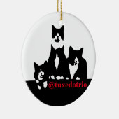 TuxedoTrio Ornament (Rechts)