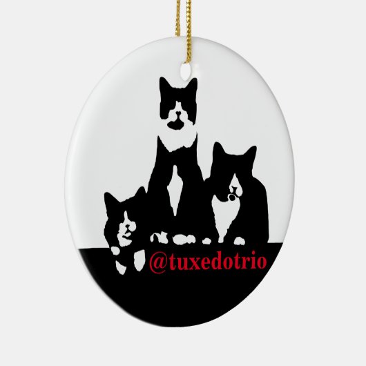 TuxedoTrio Ornament (Rechts)