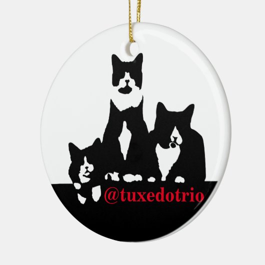TuxedoTrio Ornament (Links)