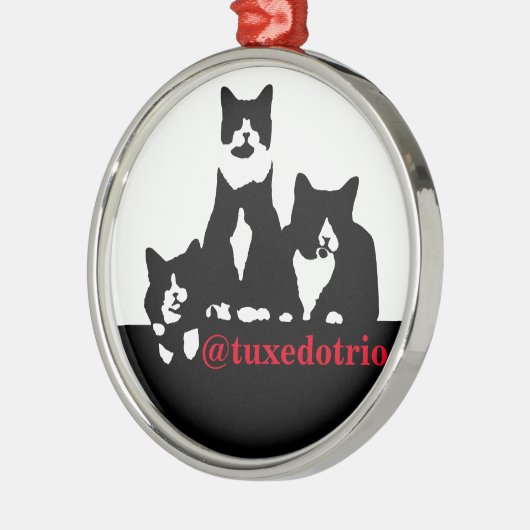 TuxedoTrio Ornament (Links)