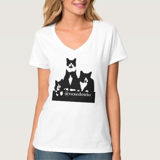 TuxedoTrio Women's T-Shirt (Voorkant)