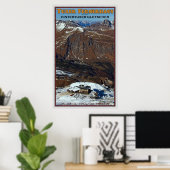 Tuxer Fernerhaus Poster (Thuiskantoor)