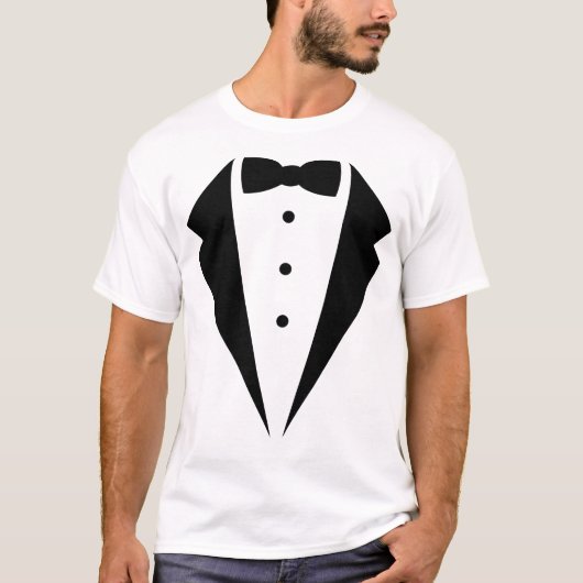 Tuxido T-shirt (Voorkant)