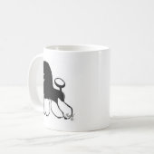 Tuxpoodle Koffiemok (Voorkant links)