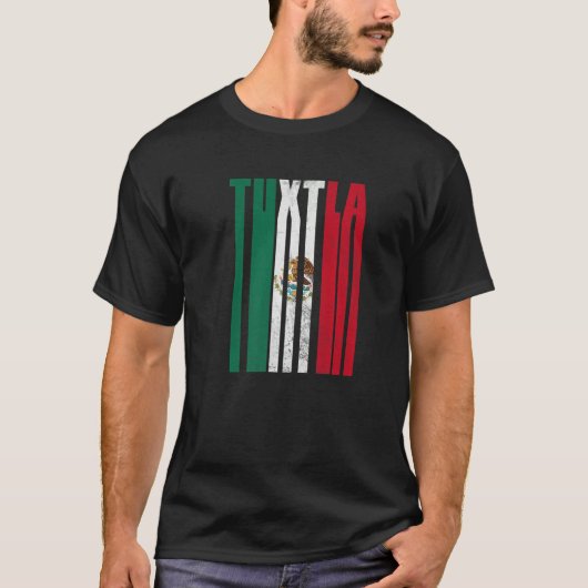 Tuxtla Gutiérrez Chiapas con Águila Mexicana T-shirt (Voorkant)