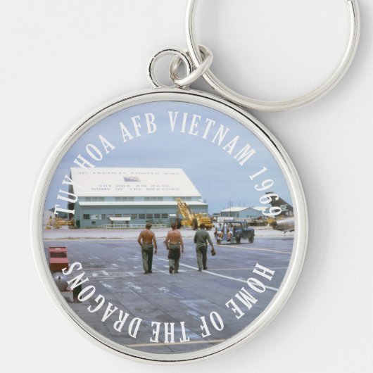 Tuy Hoa AFB Vietnam Sleutelhanger (Voorkant)