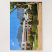 Tuynhuys en tuin, Kaapstad, Zuid-Afrika Legpuzzel (Verticaal)