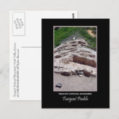 Tuzigoot Pueblo #712b Briefkaart (Voorkant / Achterkant)