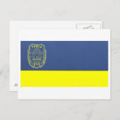 Tuzla Flag Briefkaart (Voorkant / Achterkant)