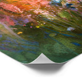 *~* TV2 Etherische Wilde Bloemen Vijver Lelie Pads Poster (Hoek)