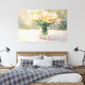*~* TV2 NOG TULPEN Uitgerekt Canvas Print (Insitu (Slaapkamer))