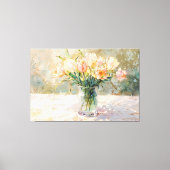 *~* TV2 NOG TULPEN Uitgerekt Canvas Print (Voorkant)