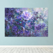 *~* TV2. Roos van Sharon Stretched Canvas Print (Insitu (Houten vloer))