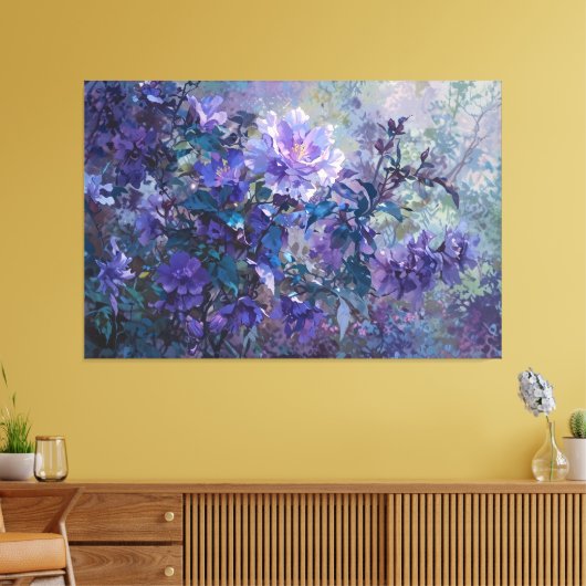 *~* TV2. Roos van Sharon Stretched Canvas Print (Insitu (Woonkamer))