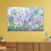 *~* TV2  Schilderij Lavendel Lila Kunst Canvas Afdruk (Insitu (Woonkamer))